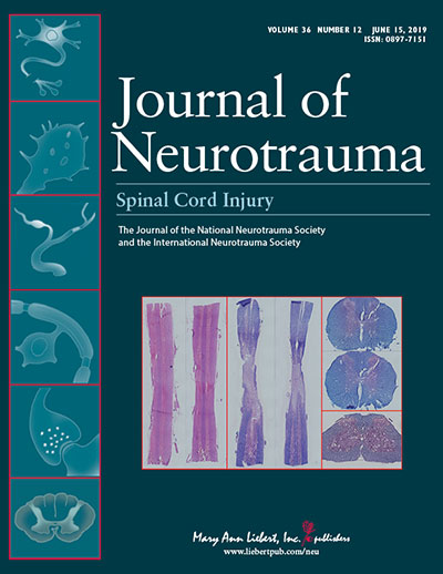 Journal of Neurotrauma cover