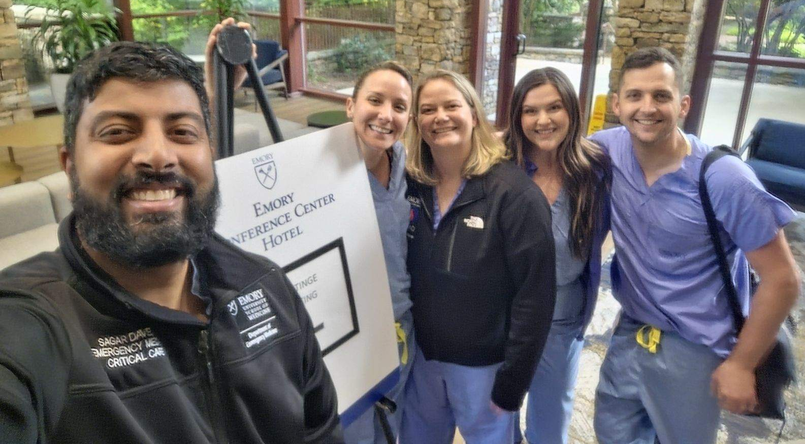 mory ECMO Program hosted a Getinge ECMO Cannulation Simulation Program