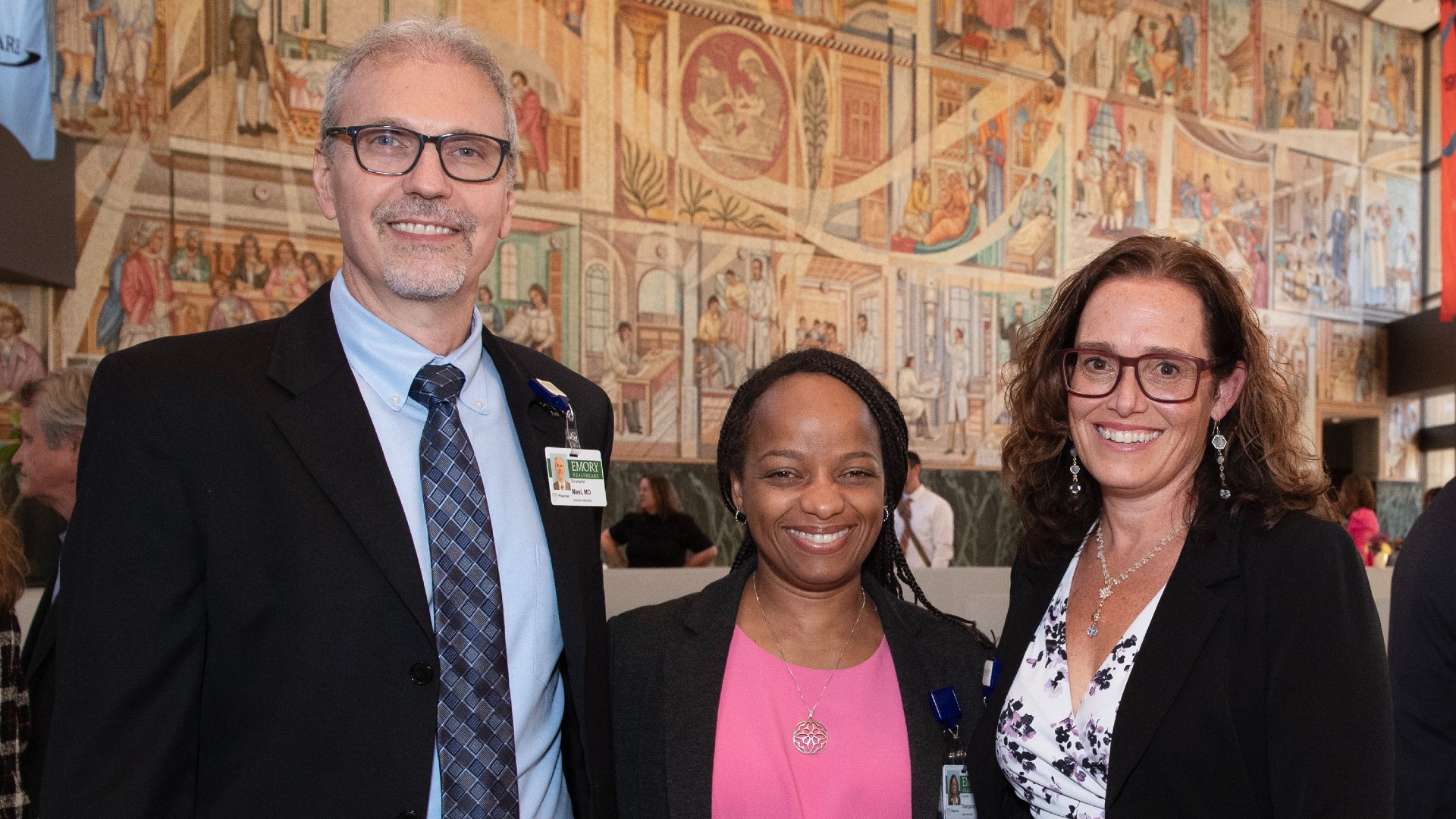 Dr. Chris Masi, Dr. Tina-Ann Thompson, and Sonya Green PA-C