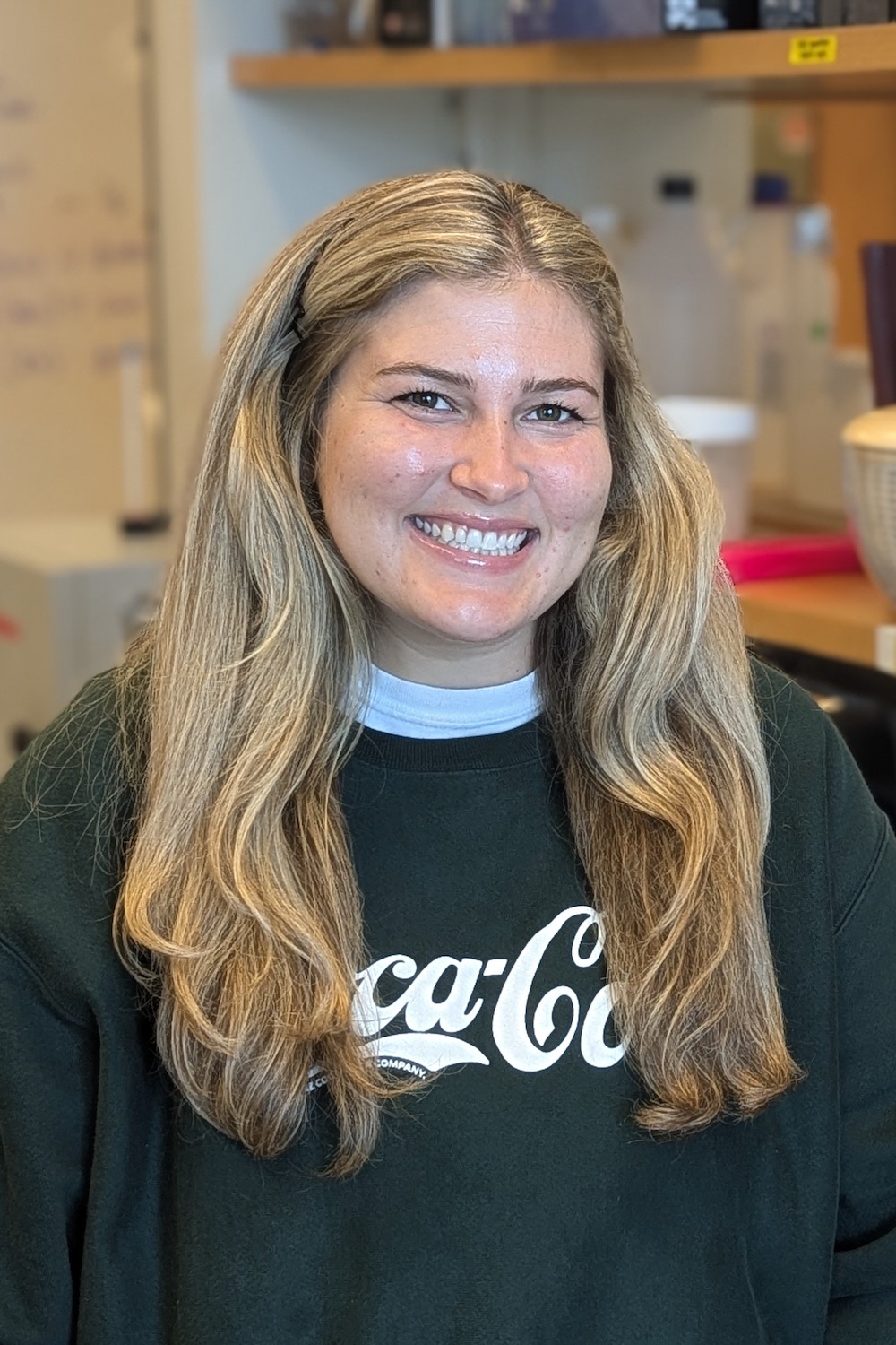 Graduate student Ashtyn Hill