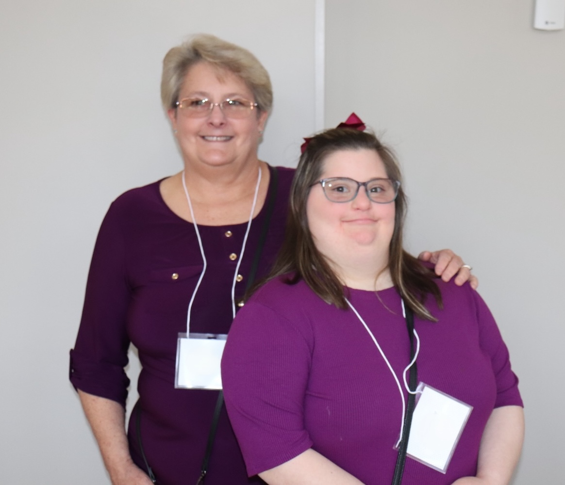 Attendees at Emory Down Syndrome conference