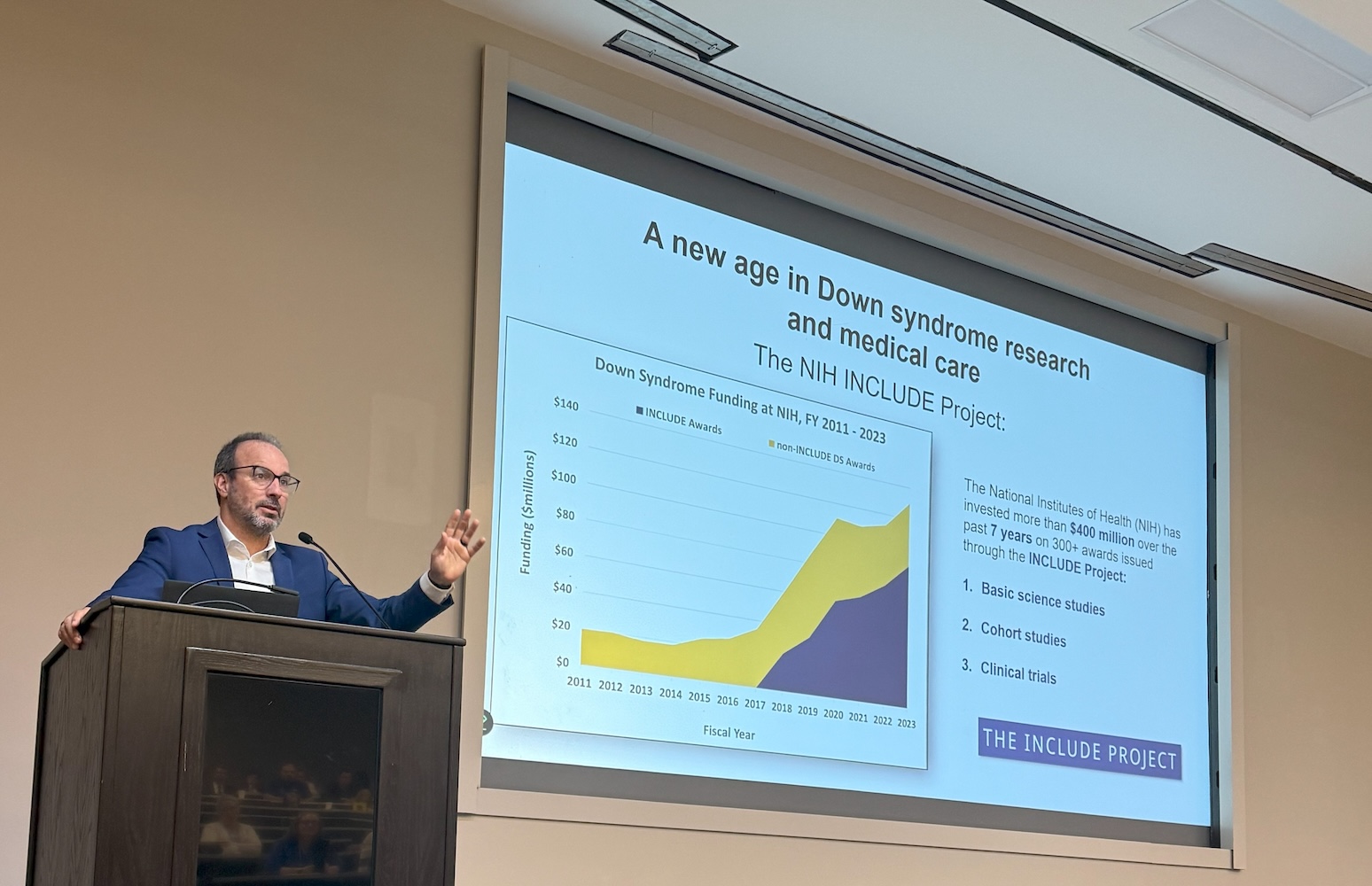 Speaker at Emory Down Syndrome conference