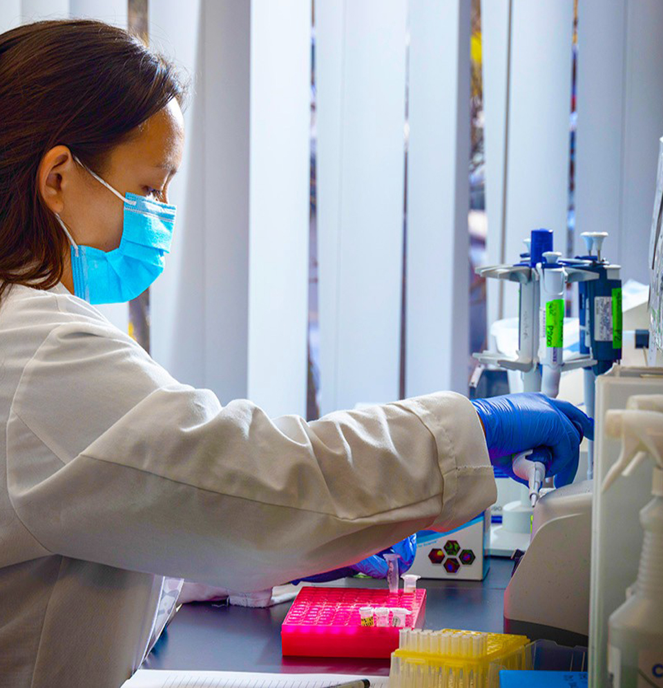 scene from the lab