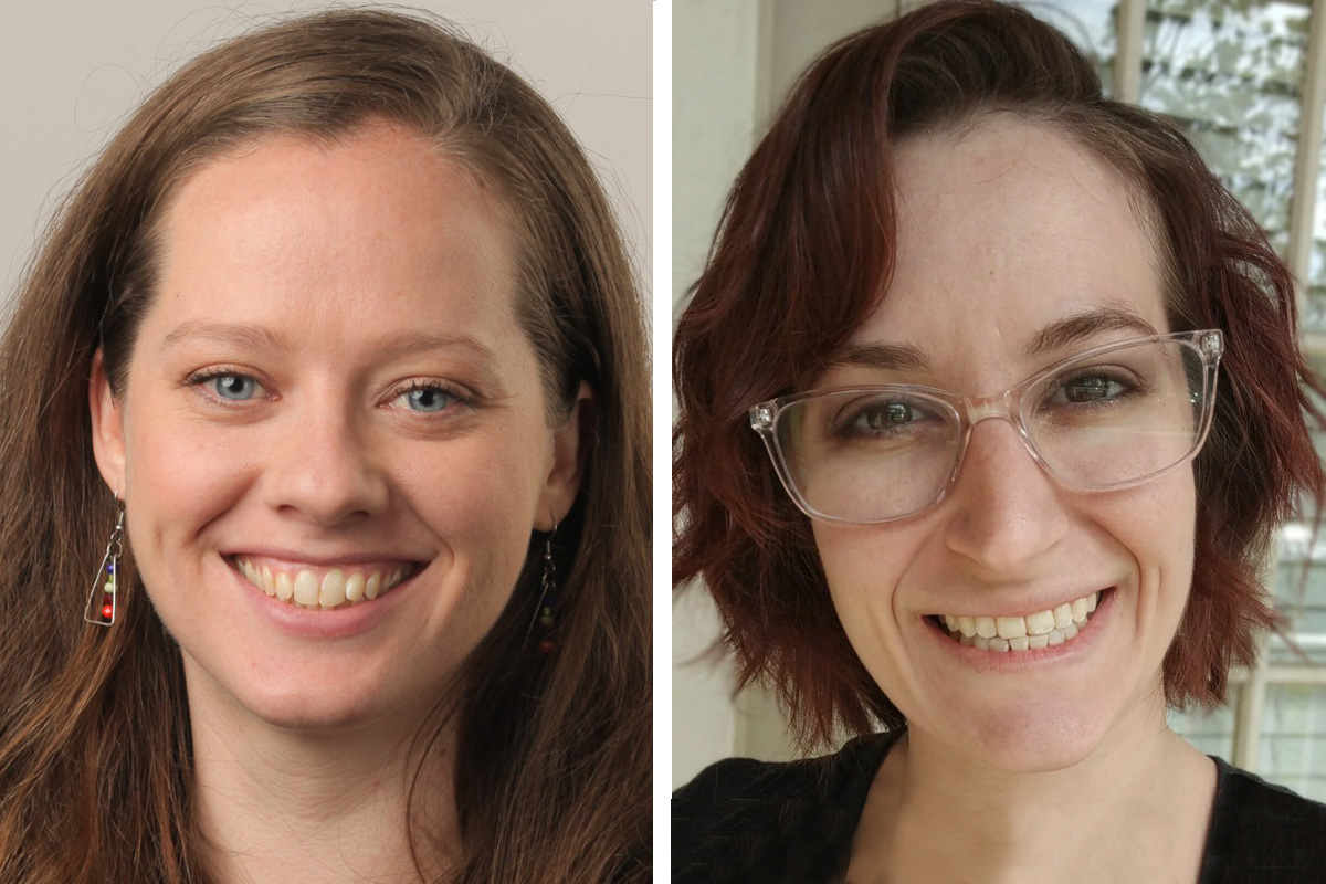 Elizabeth Leslie-Clarkson and Kelsey Robinson. 