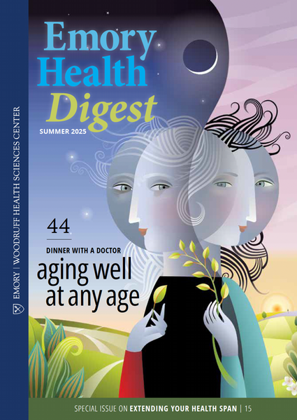 Emory Health Digest Healthy Aging cover