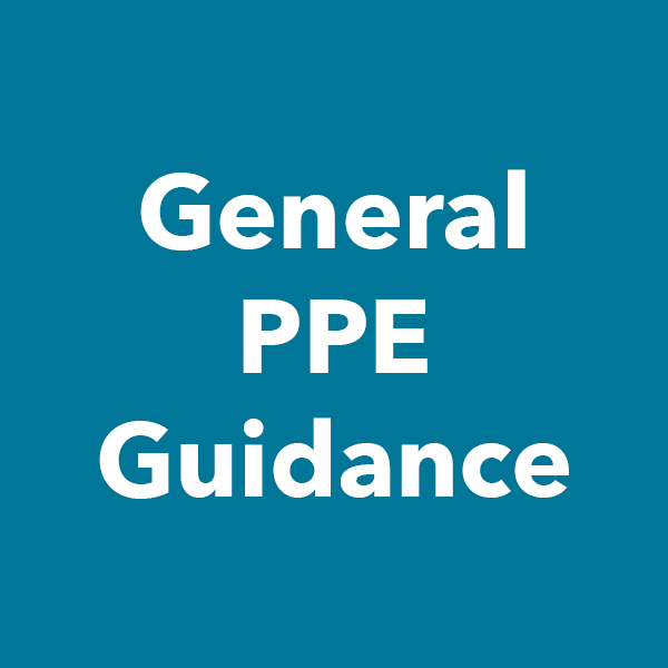 COVID-19 General PPE Guidance