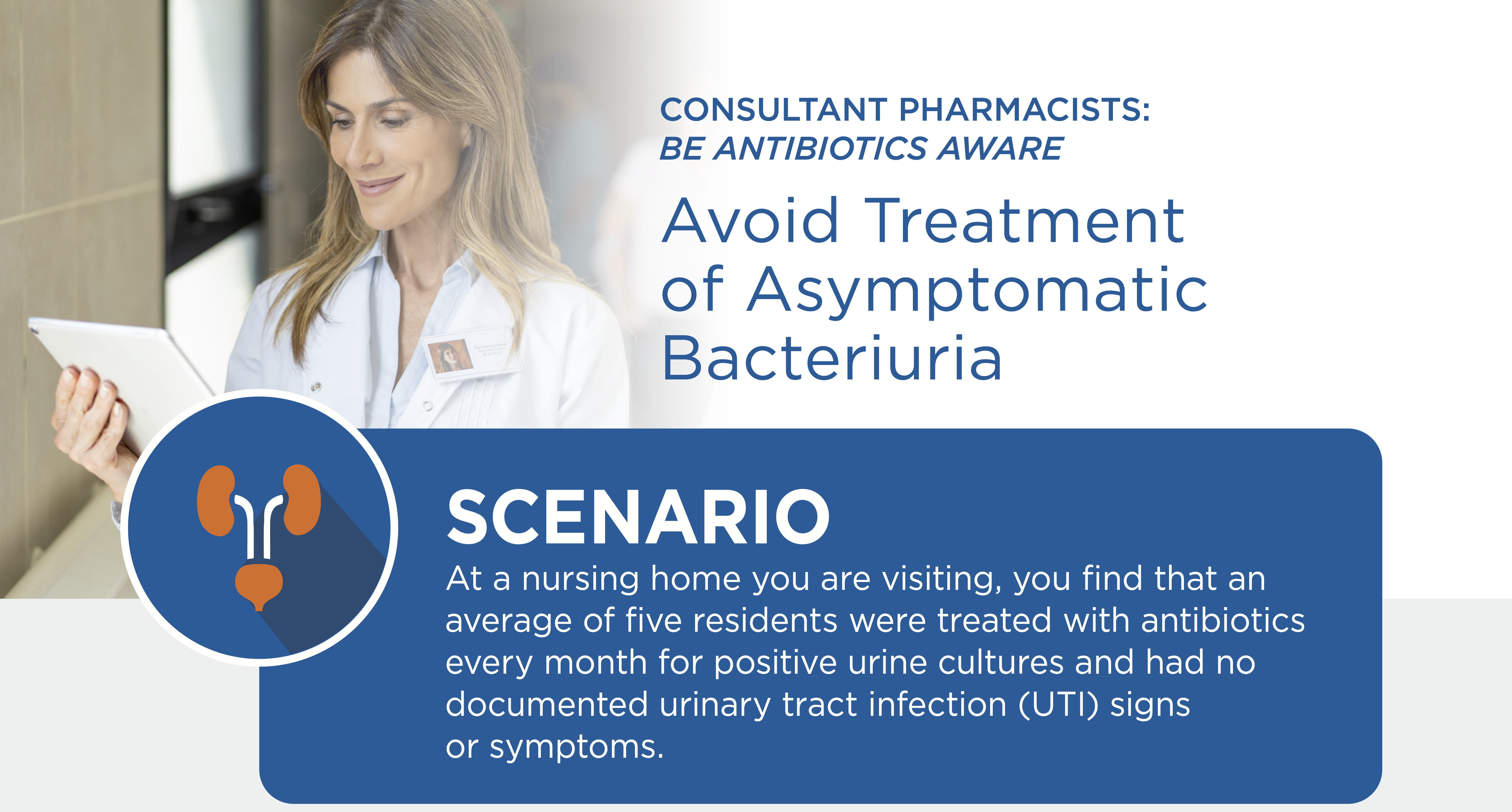 Avoid Treatment of Asymptomatic Bacteriuria-Poster