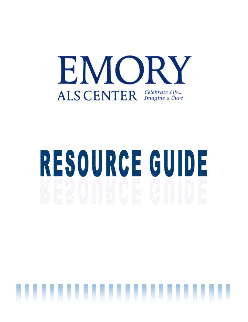 Resource Guide Cover Sheet