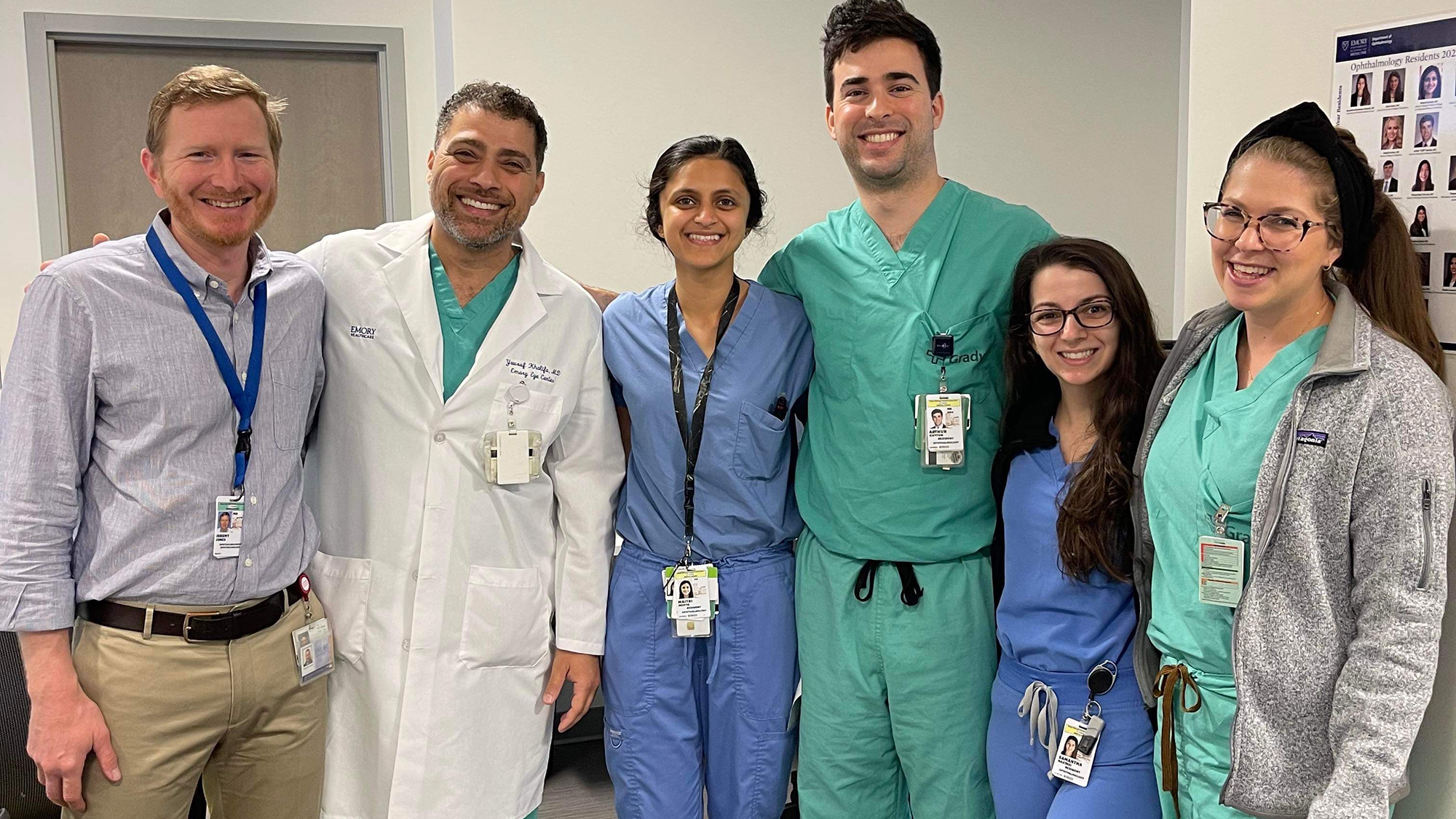 Group of Ophthalmology physicians