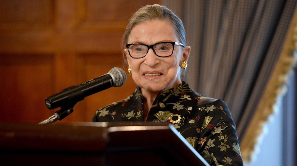 Supreme Court Justice Ruth Bader Ginsburg