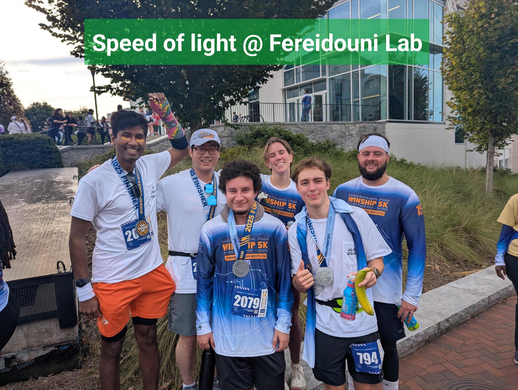 Feredouni Lab at Winship 5k
