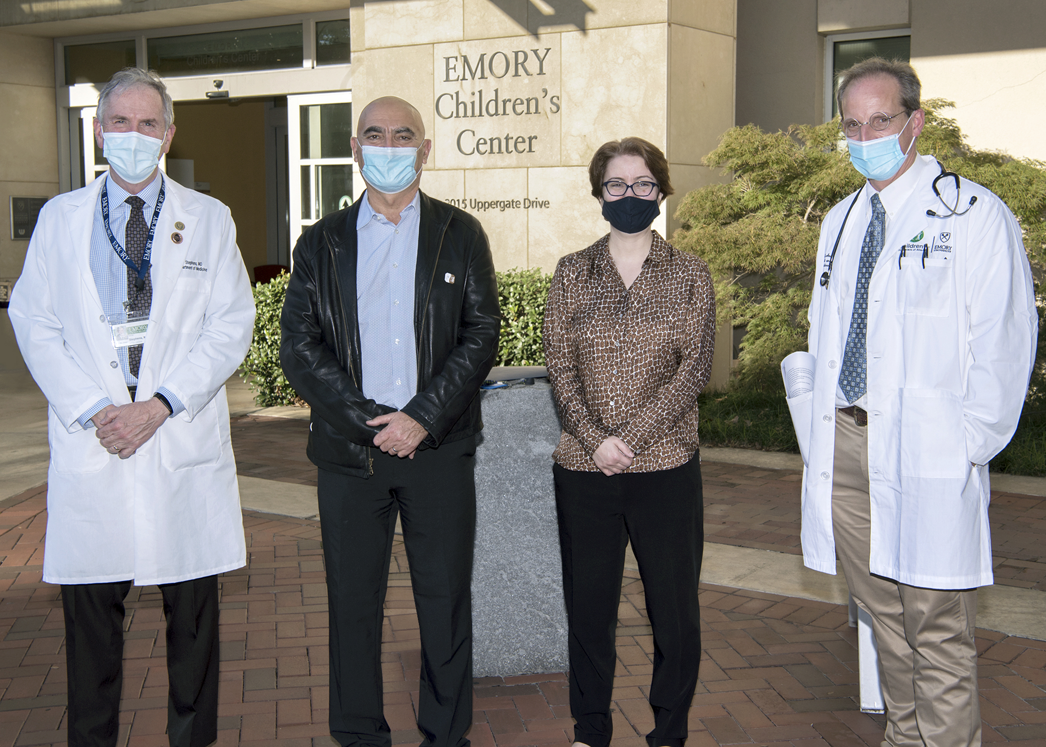 Warp Speed chief visits Emory, urges participation in COVID vaccine trials