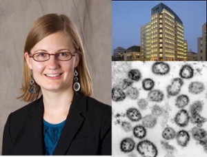 Emma Mohr, participating in IRP, researches Lassa virus at the CDC.