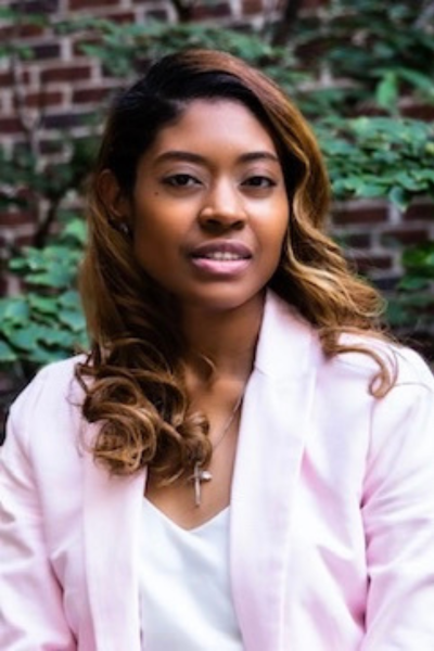 A portrait photo of India Shepherd Hammond