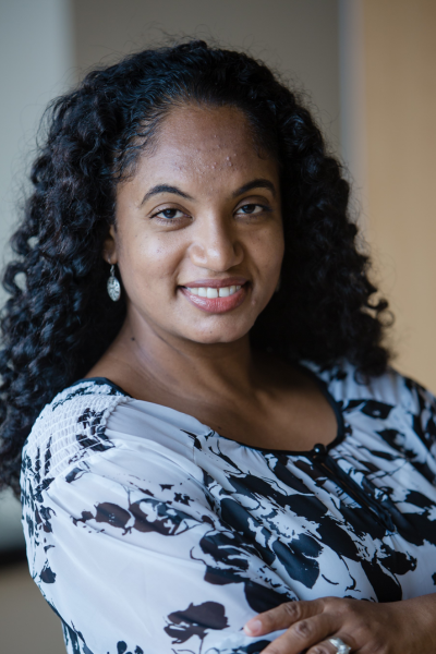 A portrait photo of Theda Gibson Portrait