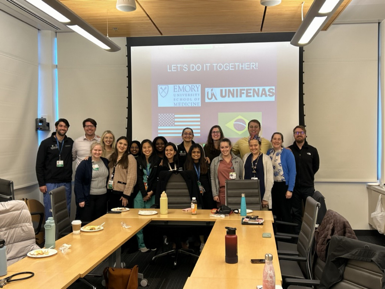 GHOPE trainees and faculty with UNIFENAS faculty