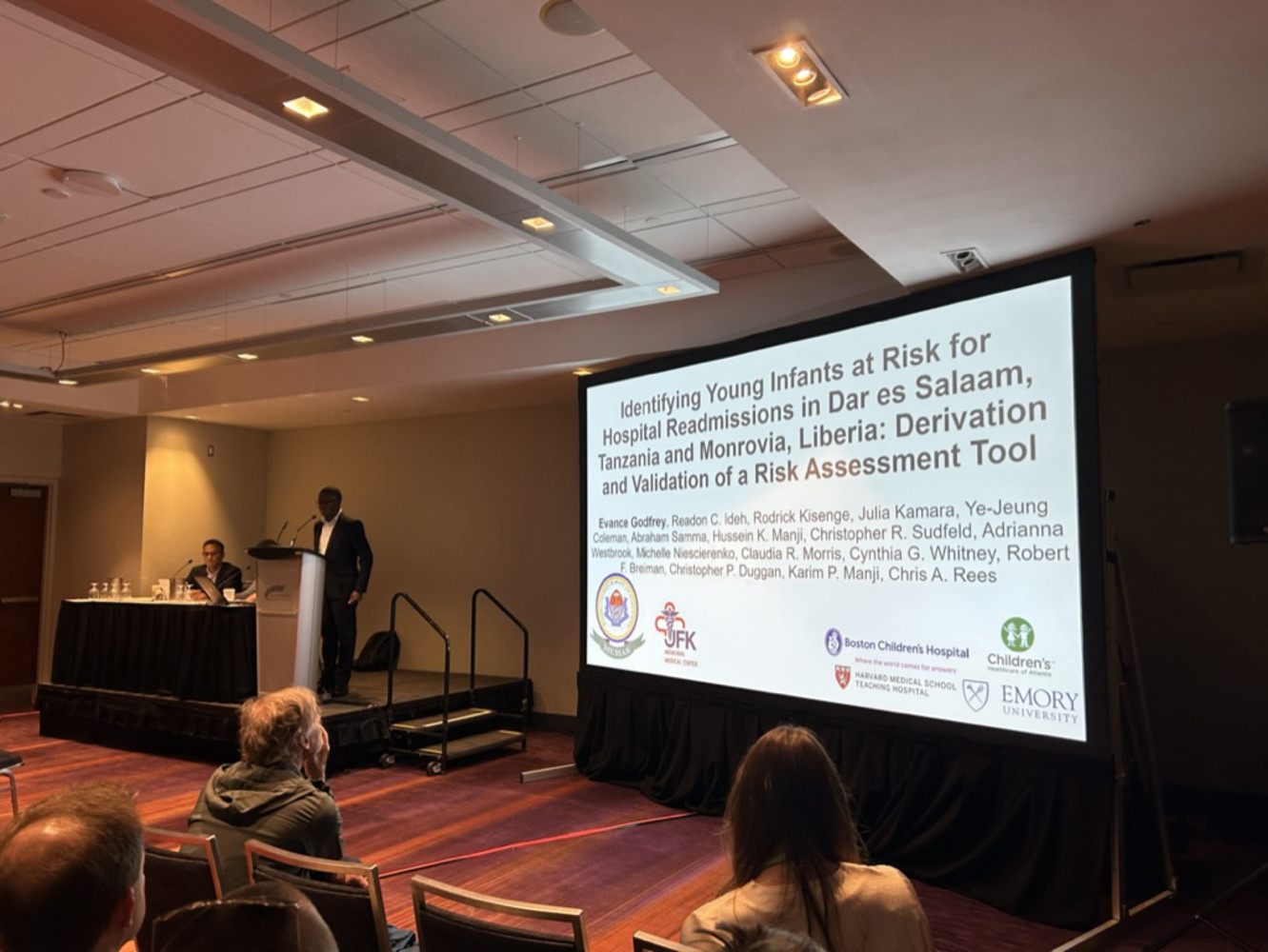 Emory-MNH research presentation at PAS 2024 in Toronto