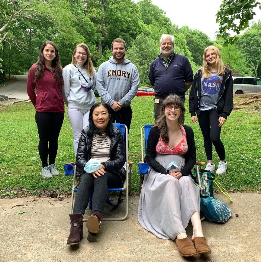 Lab picnic, 2019 Front: Guiying and Kirsten Back: Analia, Kerry, Cameron, Nael