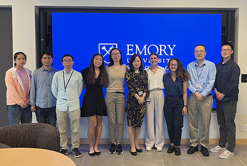 Yu lab group at urology retreat