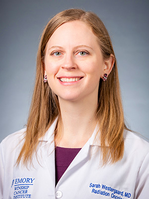 Portrait of Sarah Westergaard, MD.