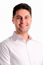 smiling person
