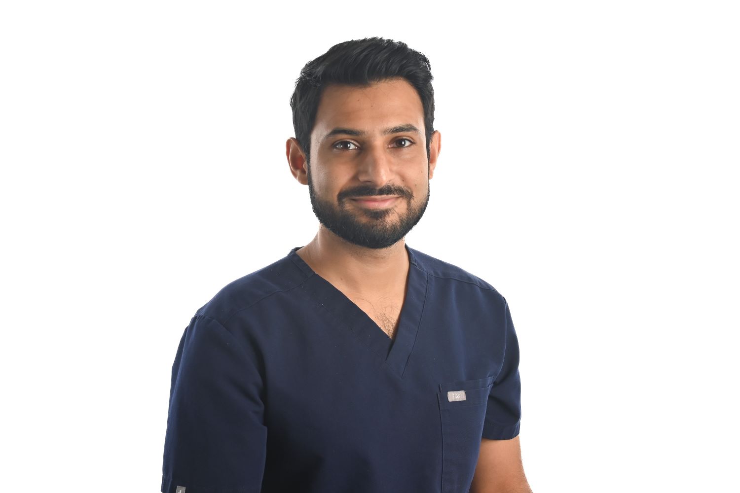 smiling person