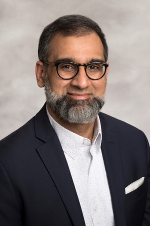 smiling person
