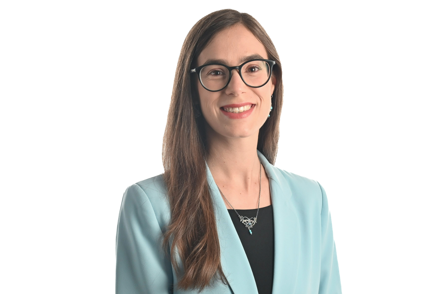 smiling person wearing spectacles