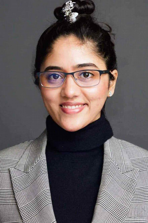 smiling person