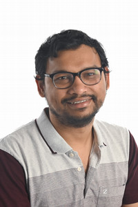 smiling person