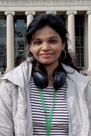 smiling person