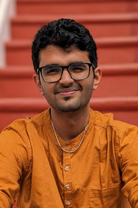 smiling person