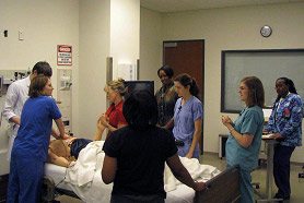 Students with Low Fidelity Simulators and Task Trainers
