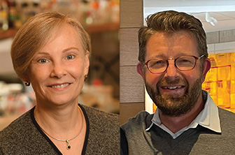 Ellen Hess and Simon Blakey