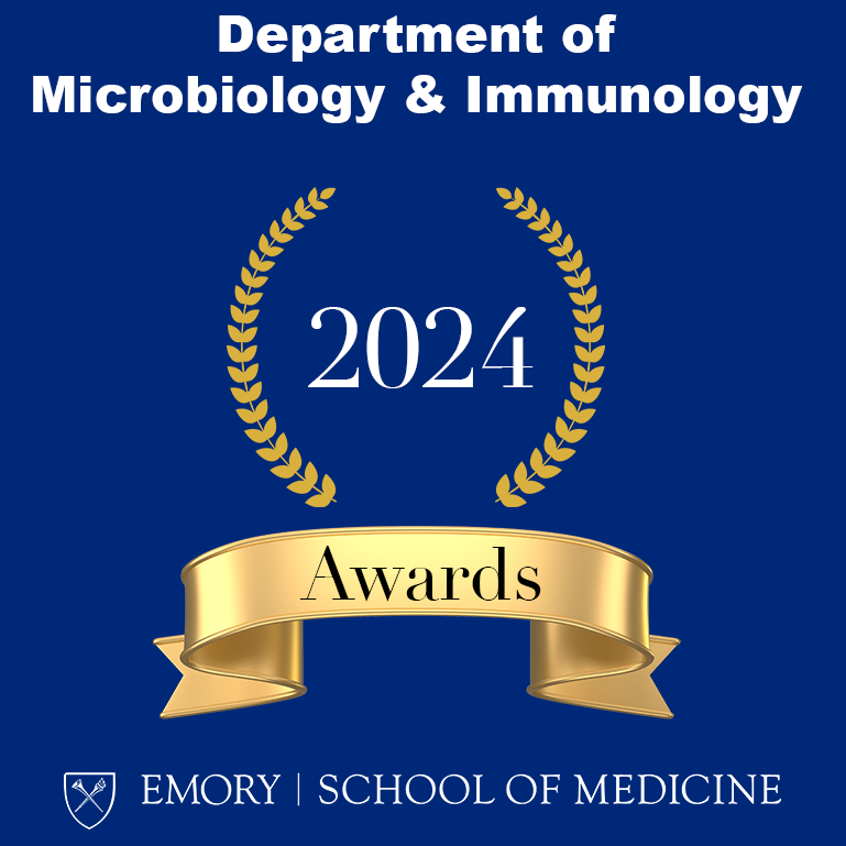 Microbiology Immunology Emory award logo
