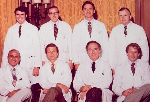 Emory CT Surgery faculty circa 1980.
