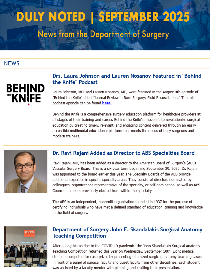 September 2025 Newsletter Teaser