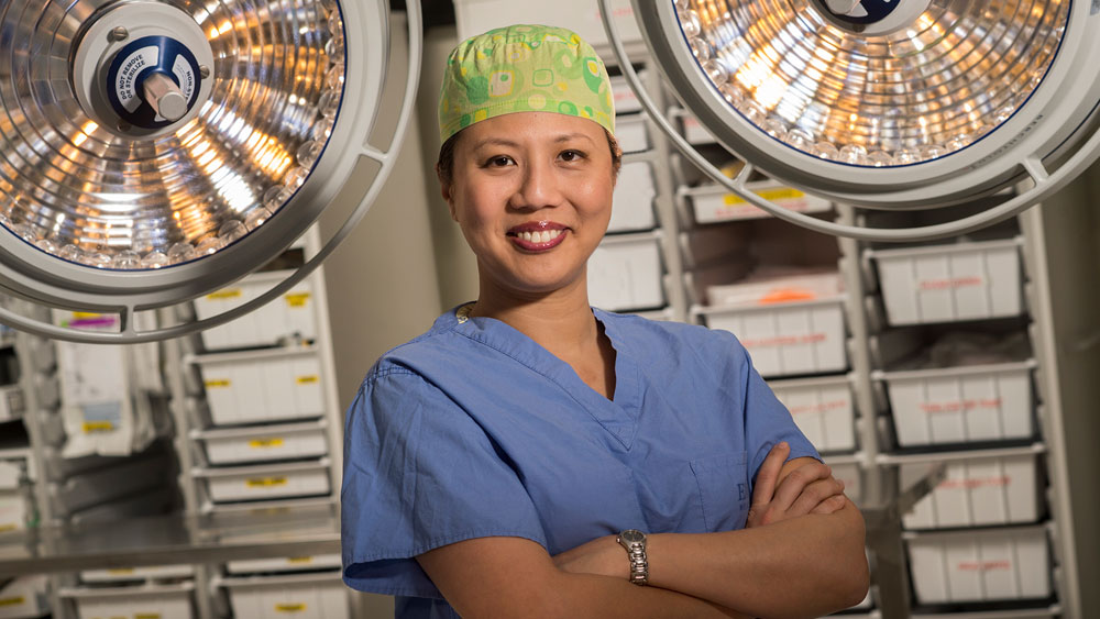 Emory plastic surgeon Dr. Angela Cheng.