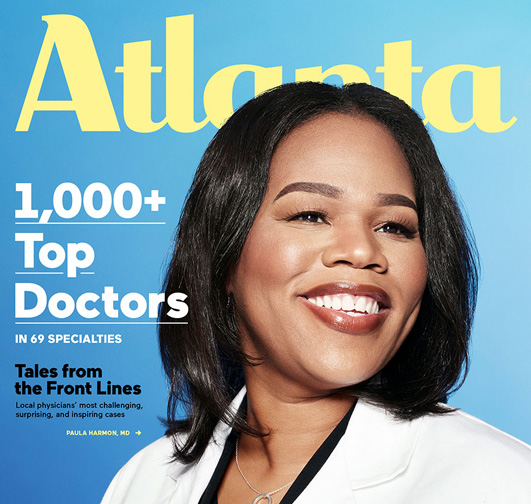 2022 "Top Doctors" issue of Atlanta magazine