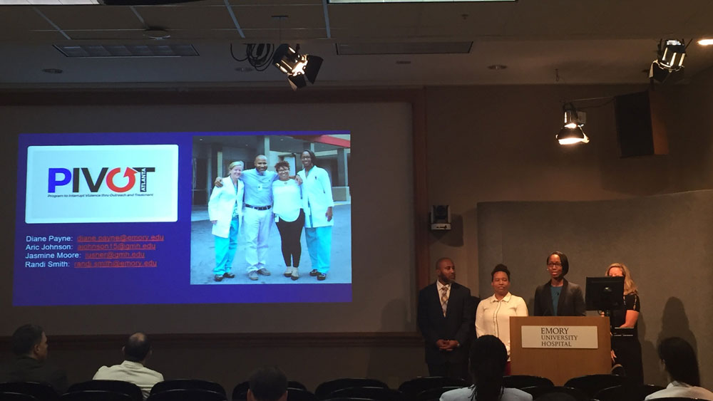 Speakers at Surgical Grand Rounds.