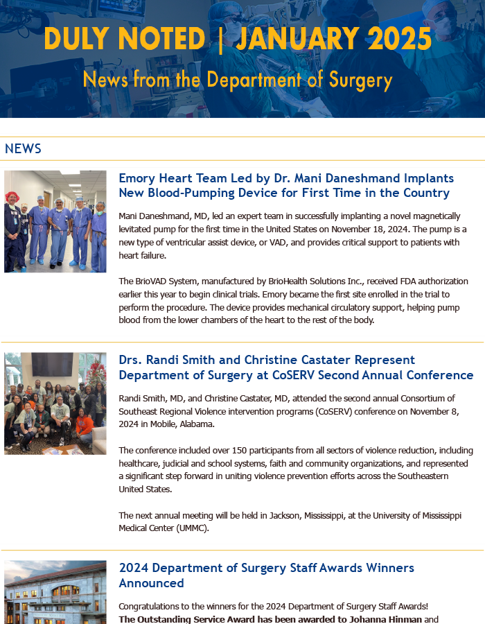 2025 Newsletter preview