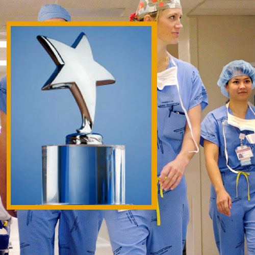 Academic achievement award for urology residents.