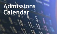 Admissions Calendar