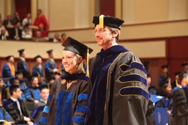 Newly minted PhD, Dr. Kelly McCoy at Emory Graduation, 2010