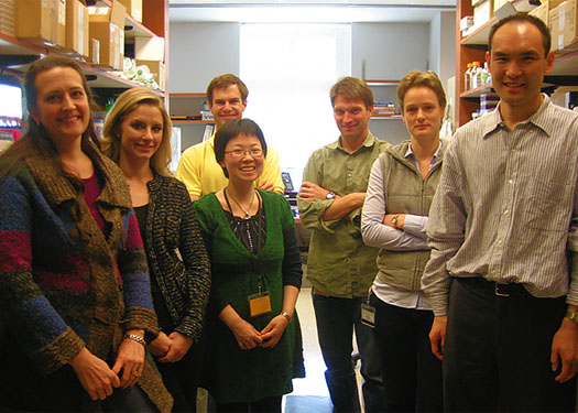 Yu Lab team in 2012