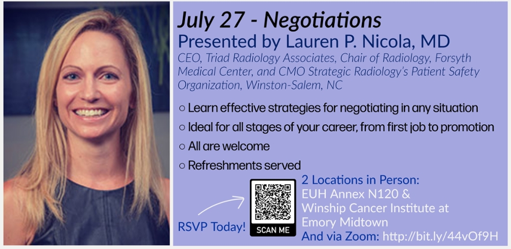 smiling person face beside words about negotiations event july 27