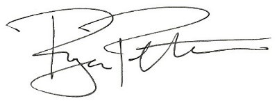 signature of Dr Ryan Peterson