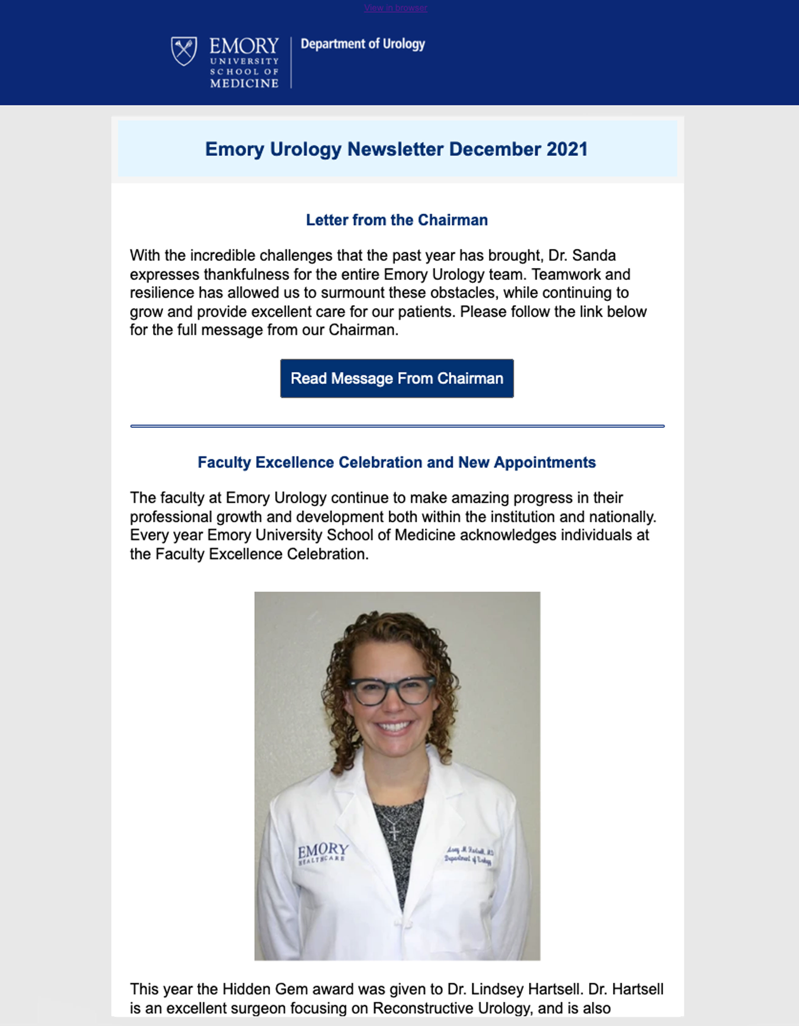 Emory Urology Newsletter December 2021