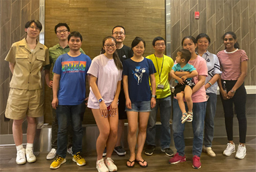 Yu lab team gathering June 2023